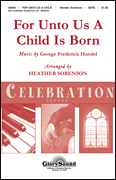 For Us a Child Is Born Handbell sheet music cover